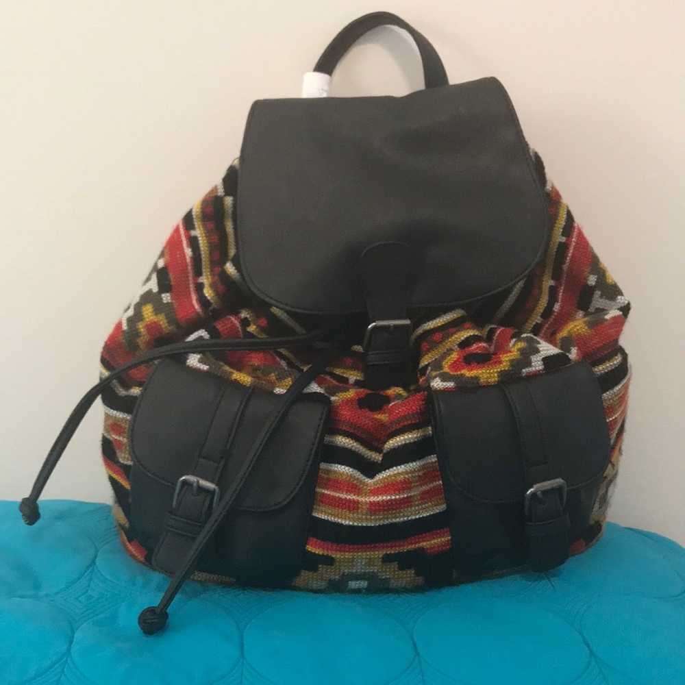 Forever21 Tribal Print Backpack